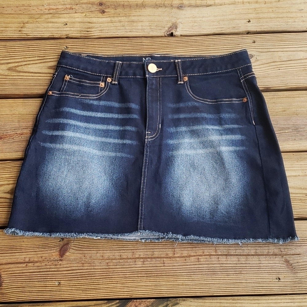 No Boundaries women's jean skirt size 15